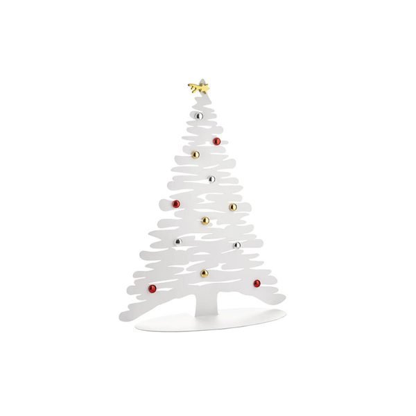 ALESSI Decorazione natalizia "Bark for Christmas" h. cm 70 bianco