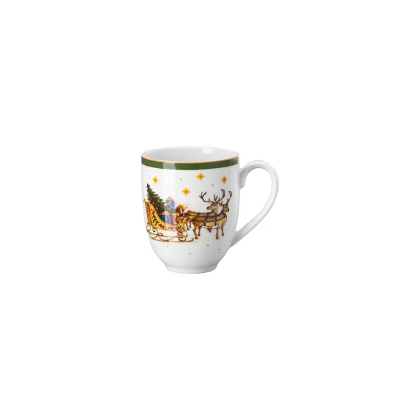 MUG HAPPY WINTERTIME verde